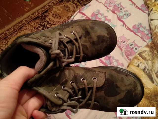 Ботинки демисезонные,на флисе Великий Новгород - изображение 1