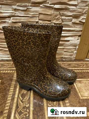 Детские резиновые сапоги новые Тула - изображение 1