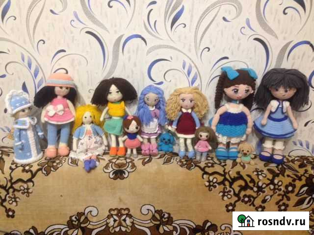 Куклы вязанные Новосибирск - изображение 1