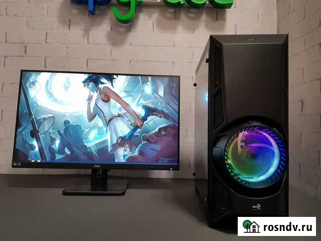 Игровой пк i3-10100f 16Gb GTX1650 SSD+HDD Брянск - изображение 1