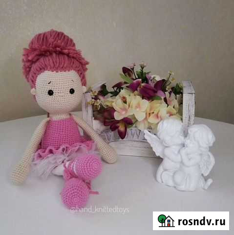 Кукла балерина вязаная Тверь - изображение 1