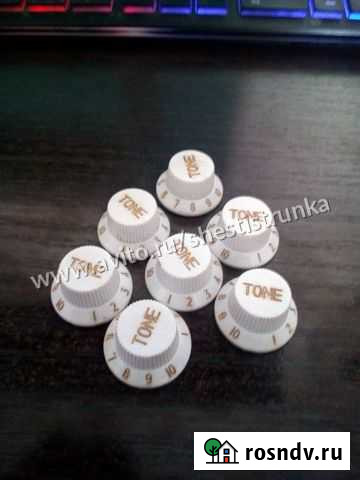 Белые Ручки Stratocaster Tone Тон. Доставка Волгоград - изображение 1