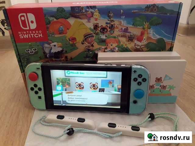 Nintendo Switch Animal Crossing Edition Калуга - изображение 1