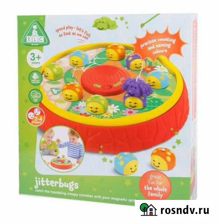 Игрушка настольная ELC ловим букашек Астрахань - изображение 1