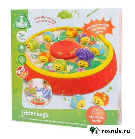 Игрушка настольная ELC ловим букашек Астрахань - изображение 1