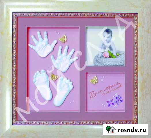 2-3D слепки ручек и ножек т. м.  мой след Курск - изображение 1