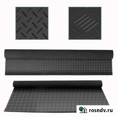 Ковер резиновое покрытие в гараж, резина рулонная Новый Уренгой - изображение 1