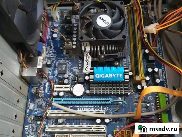 Мать AM2/AM2+/AM3 Gigabyte M58M-US2H Уфа - изображение 1