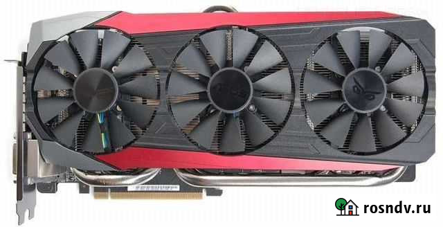 Видеокарта Radeon R9 390X asus strix-R9390X-DC3OC Белогорск - изображение 1