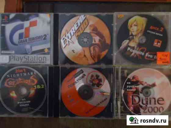 Диски на PlayStation 1, sega dreamcast Россошь