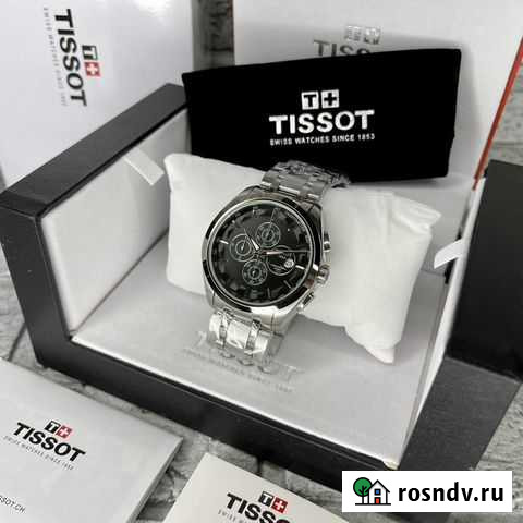 Часы мужские Tissot (полный комплект) хронограф Челябинск - изображение 1