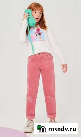 Утеплённые брюки из вельвета с трикотажной подклад Псков - изображение 1