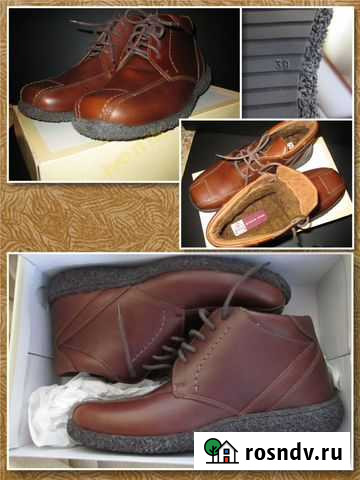 Ботинки Сат 40 Caterpillar Gallus 39 новые кожаные Ейск - изображение 1