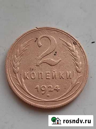 2 копейки 1924 года Михнево - изображение 1