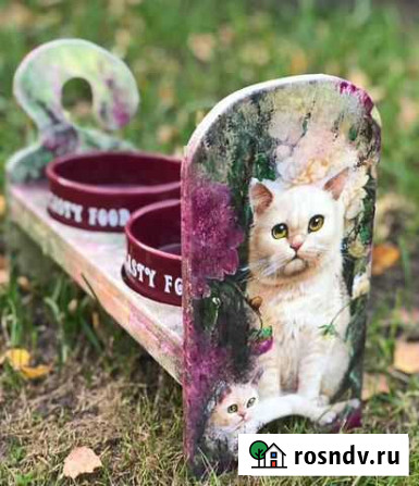 Кормушка для кошек и собак Hand Made Чехов - изображение 1