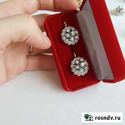 Золотые серьги Новороссийск - изображение 1