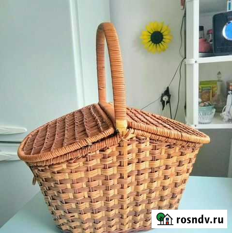Корзина для пикника плетеная Чебоксары - изображение 1
