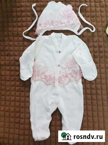 Комбинезончик на выписку, фотосессию Елизово - изображение 1