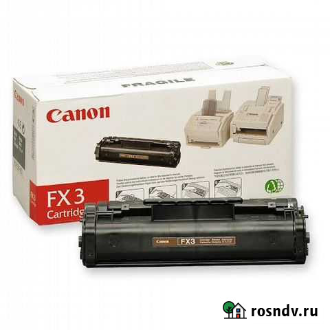 Картридж Canon FX-3 черный Мытищи - изображение 1