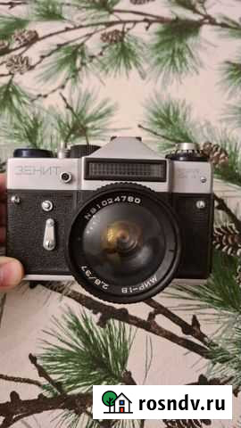 Плёночный фотоаппарат Зенит ет с оптикой мир-1В Троицк - изображение 1