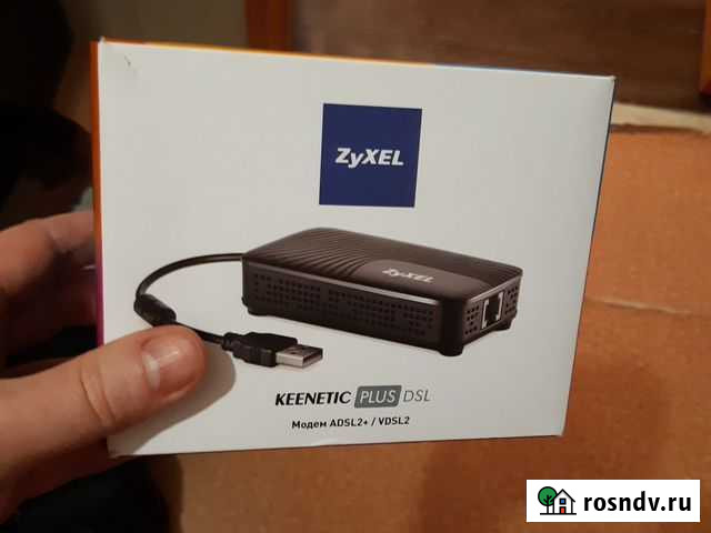 Модем zyxel keenetic plus dsl Нижнесортымский - изображение 1