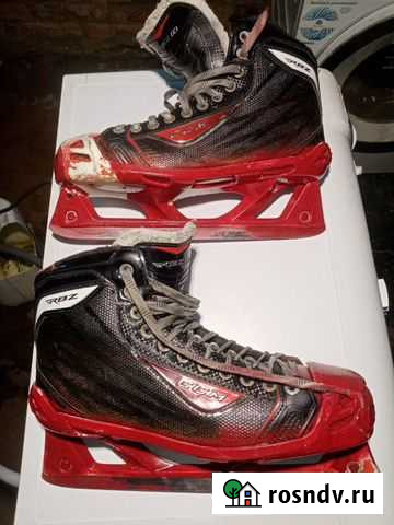 Вратарские коньки. ссм 44 размер Воронеж - изображение 1