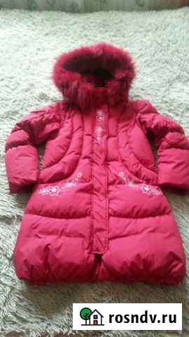 Зимнее пальто 128-134 kiko Смоленск - изображение 1