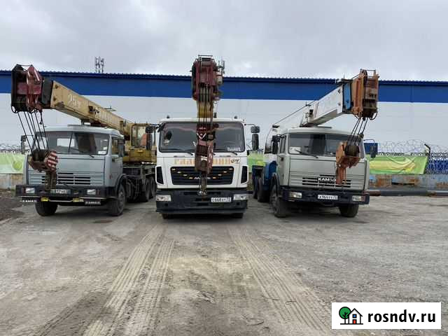 Аренда, услуги автокрана в Тюмени Тюмень - изображение 1