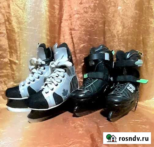 Коньки хоккейные, детские, размер. 30, 31, 32, 33 Электросталь - изображение 1