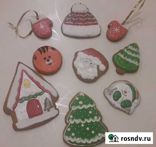Пряники имбирные к новому году и другим праздникам Санкт-Петербург - изображение 1