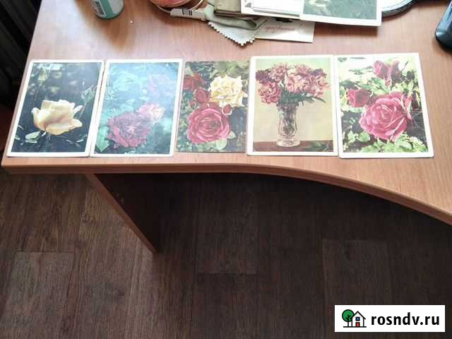 Открытки Розы, Пионы Виды Сочи, Москвы Киров - изображение 1