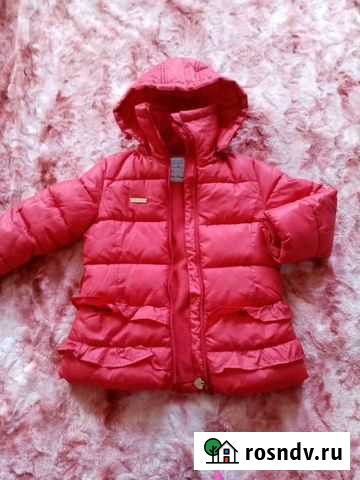 Тёплая курточка в идеале размер 104 Майкоп - изображение 1
