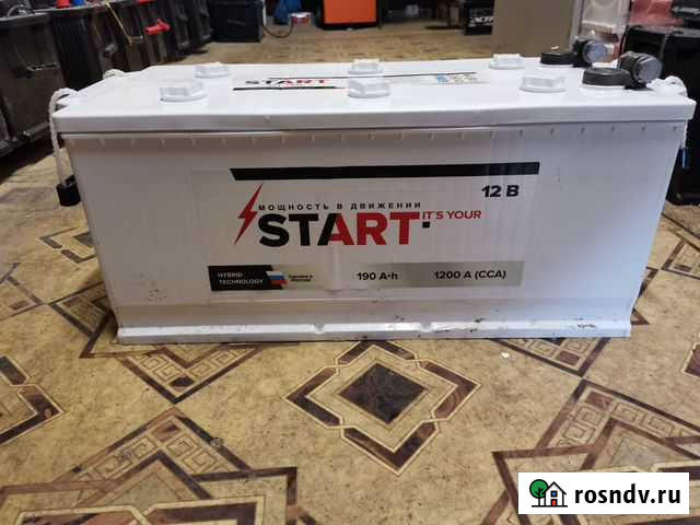 Акб Start 190Ah 1200EN (Курск) Уварово - изображение 1