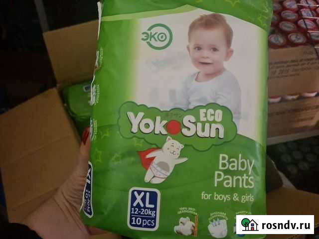 Трусики Yokosun eco XL. Мини пачки Москва - изображение 1