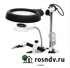 Держатель Третья рука с лупой орбита MG16130-108 Уфа - изображение 1