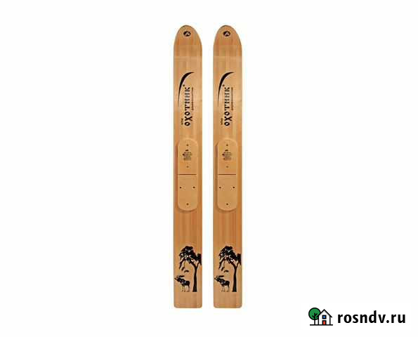 Лыжи Маяк Охотник, дерево Новомосковск - изображение 1