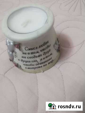 Подсвечник и свеча Махачкала - изображение 1