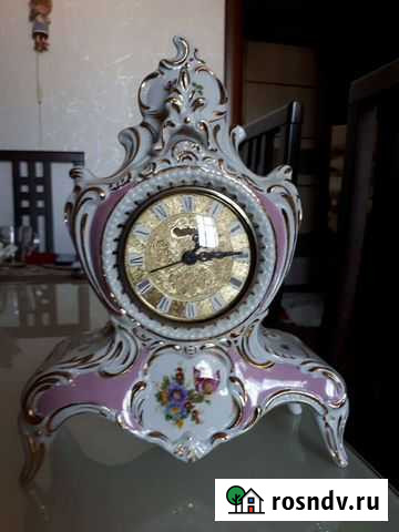 Часы фарфоровые, винтаж, Германия Ульяновск - изображение 1