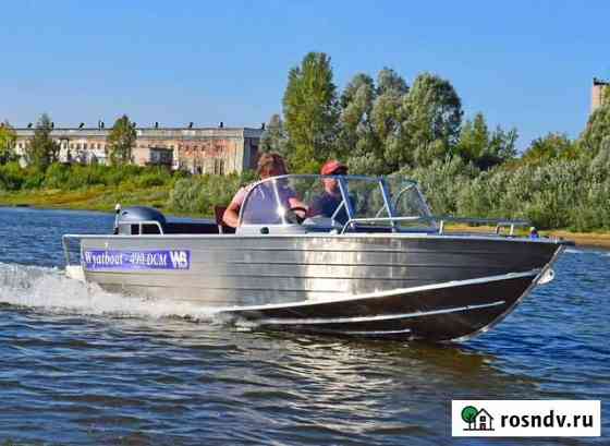 Моторная лодка Wyatboat 490 DCM алюминиевая Архангельск