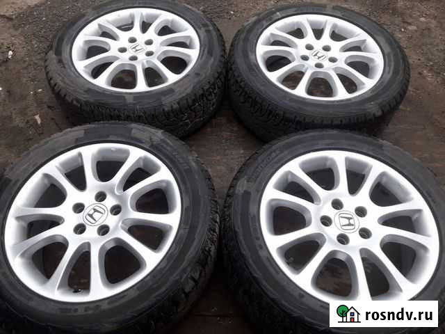 Honda CR-V 3 Ориг Зима R18 225/60 Hankook Нижний Новгород - изображение 1