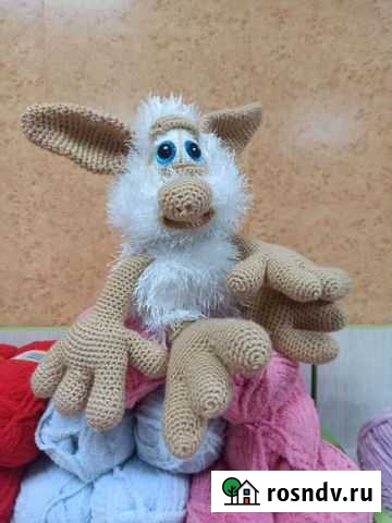 Буба вязаный Губкин - изображение 1