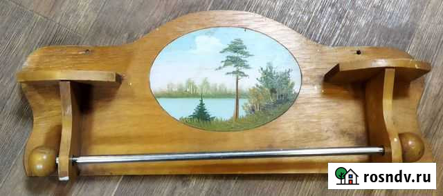 Старинная полка вшалка картина из СССР Ижевск - изображение 1