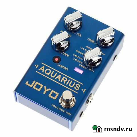 Гитарная педаль joyo Aquarius + блок питания Муравленко - изображение 1