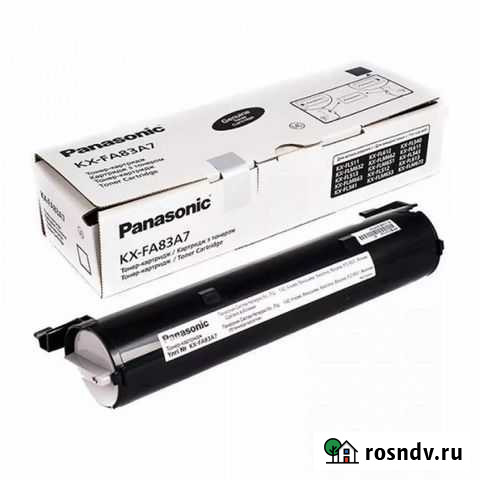 Картридж Panasonic KX-FA83A7 черный Мытищи - изображение 1