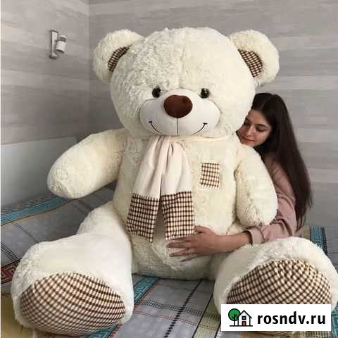 Плюшевый медведь 190см Тоффи Подарок на Новый Год Севастополь - изображение 1