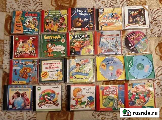Компьютерные игры развивающие для детей 20 шт Уфа - изображение 1