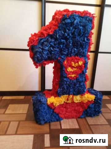 Цифра один, объёмная для праздника Семилуки - изображение 1