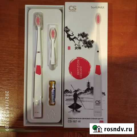 Электрическая зубная четка CS-167-W Советск - изображение 1