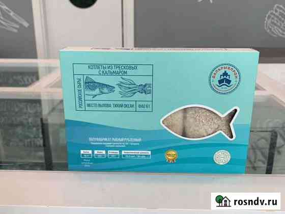 Котлеты из морепродуктов Домодедово