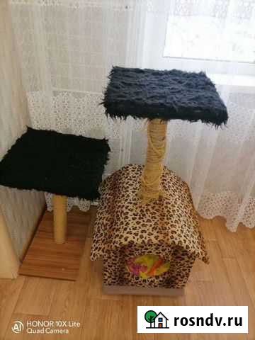 Когтеточка домик для кошки бу Мелеуз - изображение 1